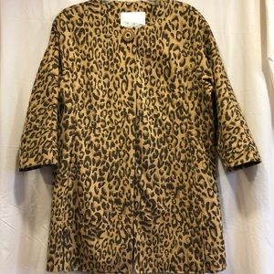CAbi Leopard Print Jacket